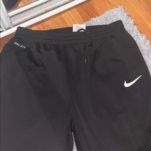 black nike dri-fit joggers